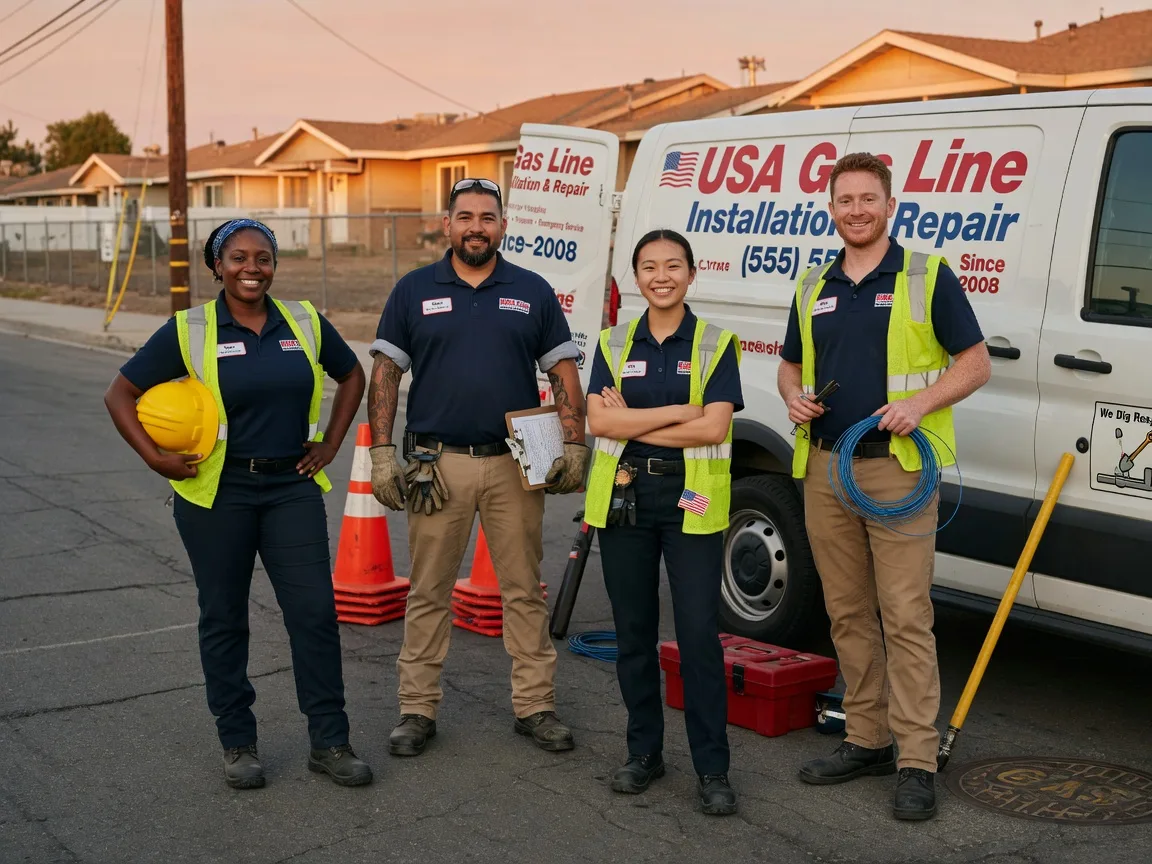 Gas Line Installation company in Long Island, KS
